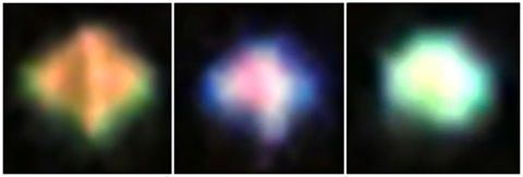 Ολλανδία - Το 'άστρο' όπως τραβήχτηκε επί 20 λεπτά περίπου την 15η Ιανουαρίου του 2012 γύρω στις τρεις το βράδυ.