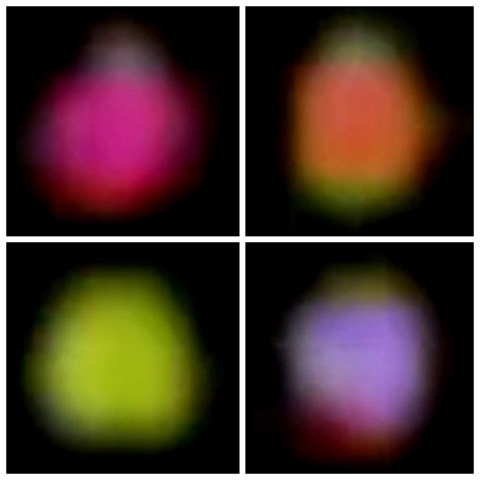 Τα ταχέως μεταβαλλόμενα χρώματα του ‘άστρου’ του Μαϊτρέγια, στην παραλία Χάντινγκτον της νότιας Καλιφόρνιας των ΗΠΑ.